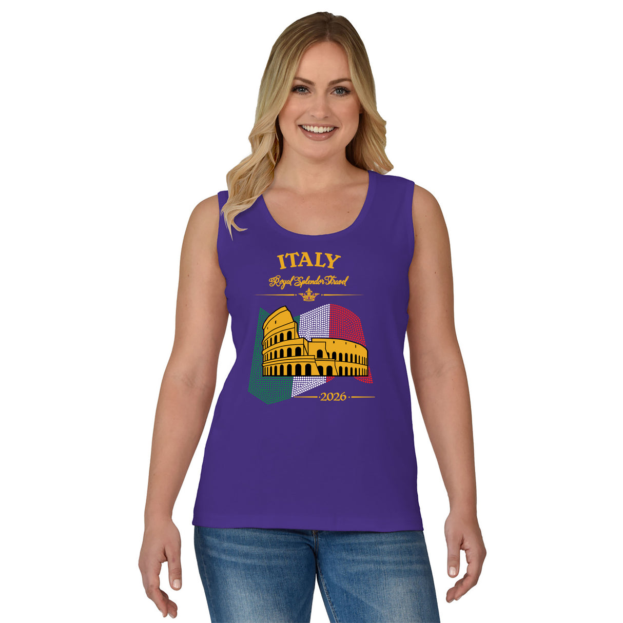 Italy Fashion Tank Top