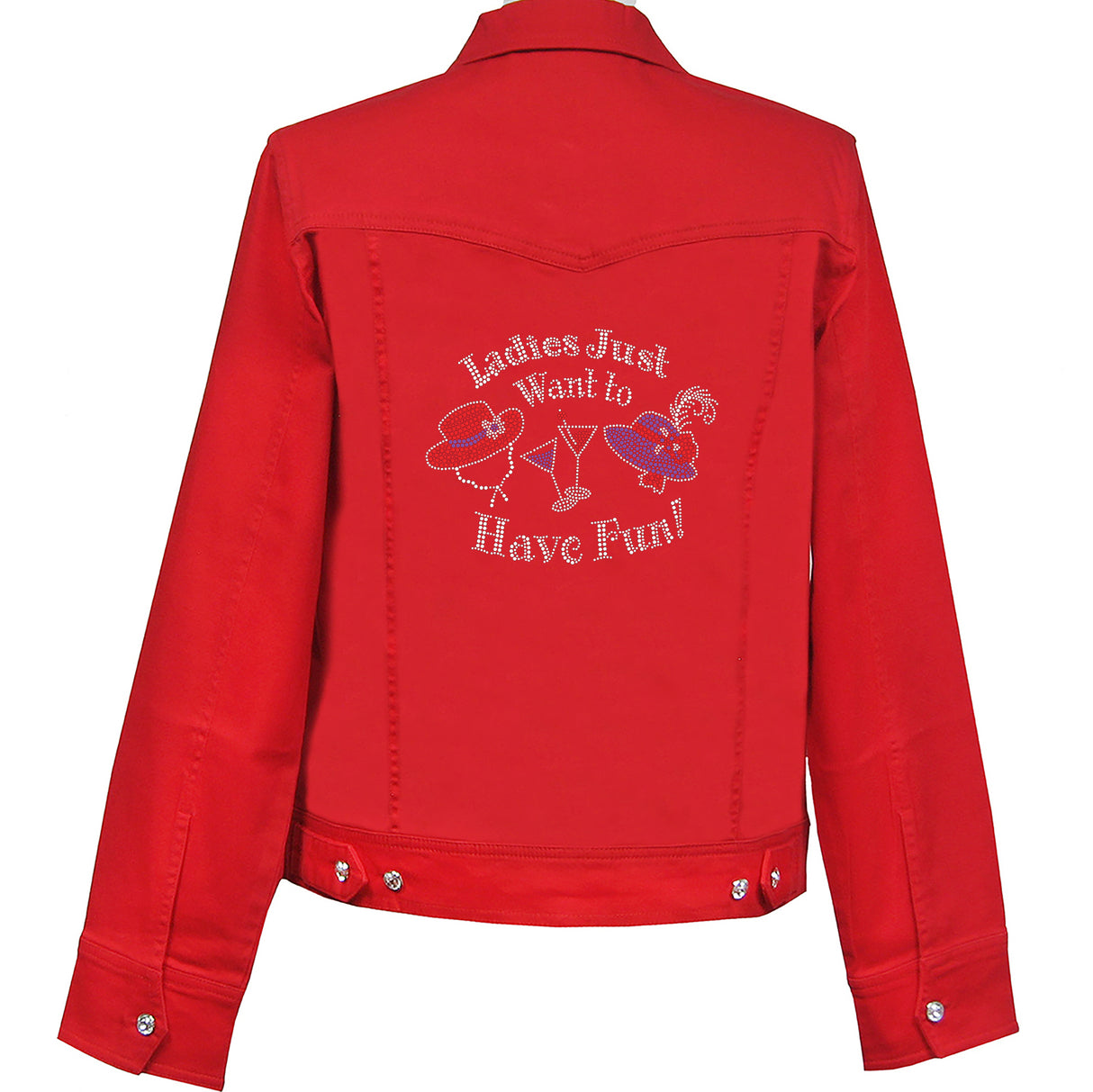 Ladies Just Want to Have Fun Classic Denim Jacket