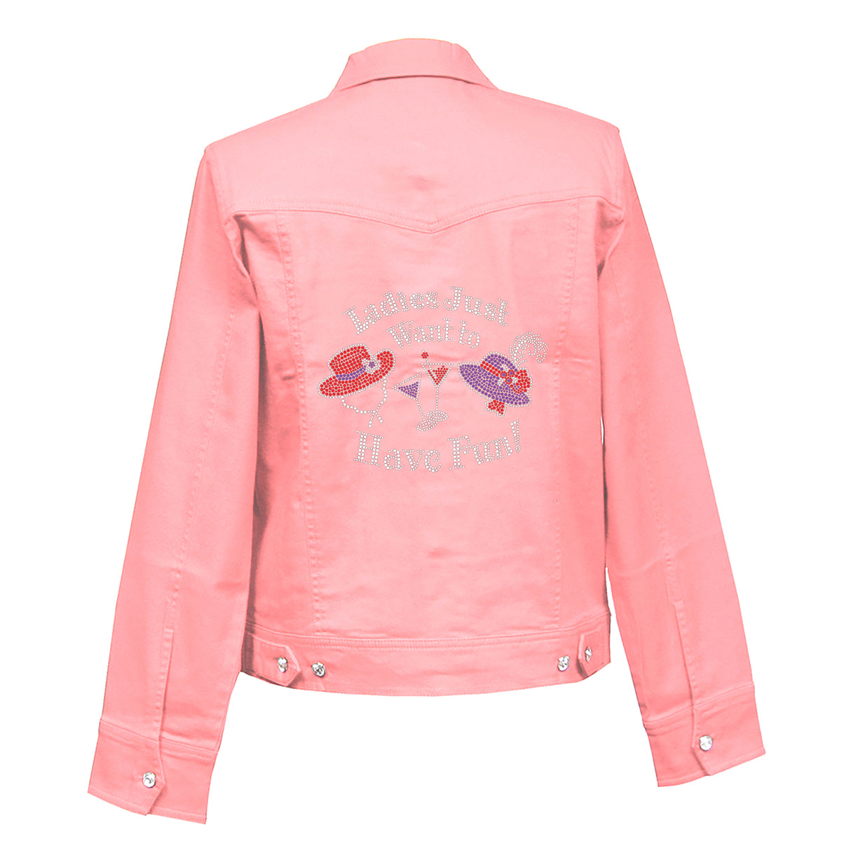 Ladies Just Want to Have Fun Classic Denim Jacket