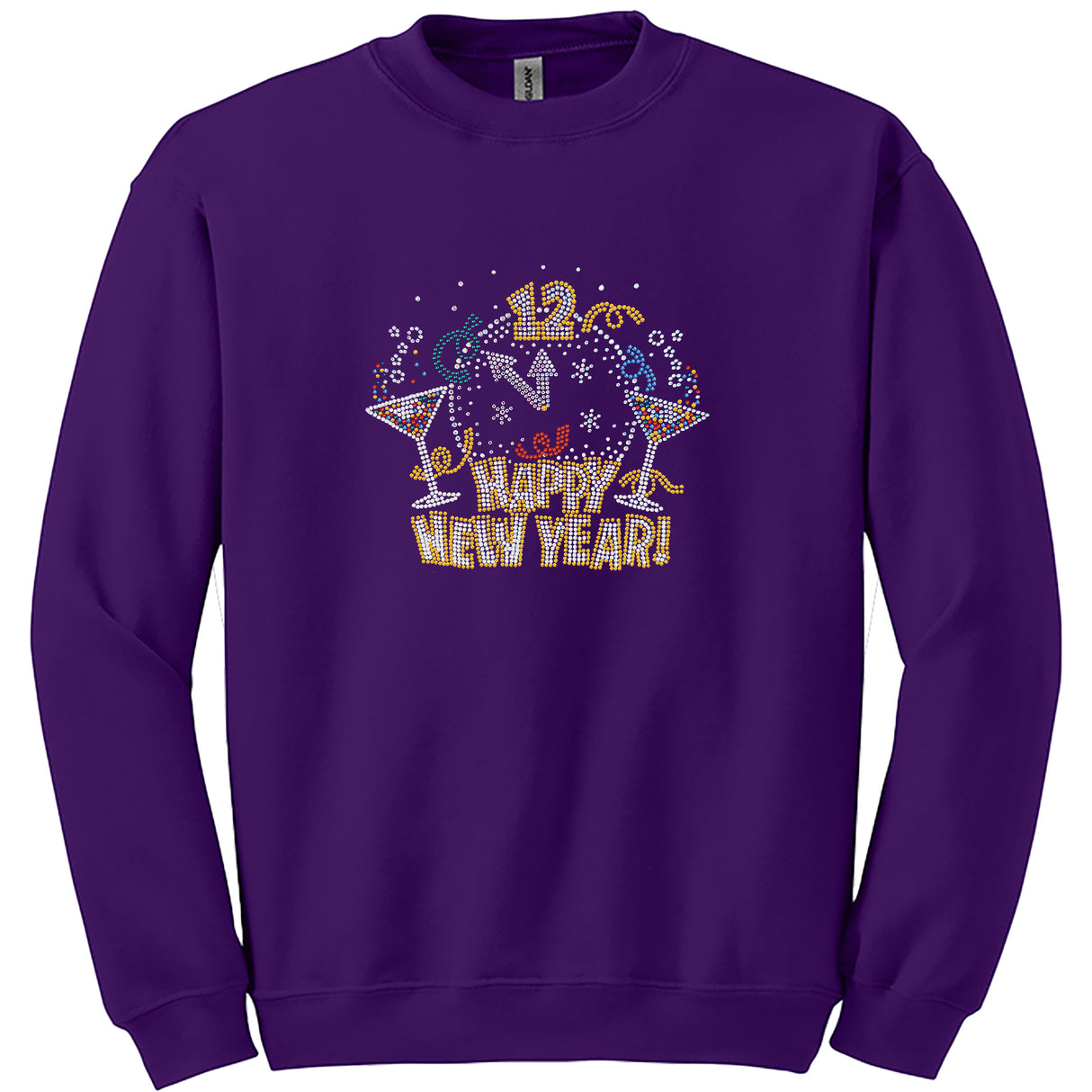New Year Clock Sweatshirt