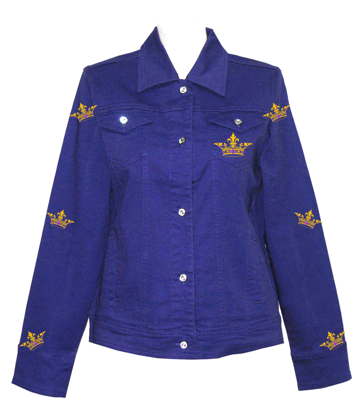 Her Royal Crown Classic Denim Jacket