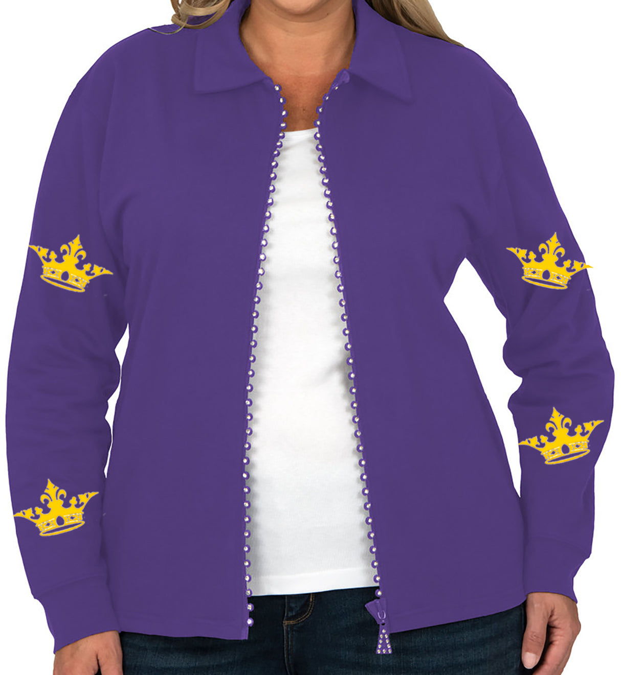 Royals Crystal Cardigan