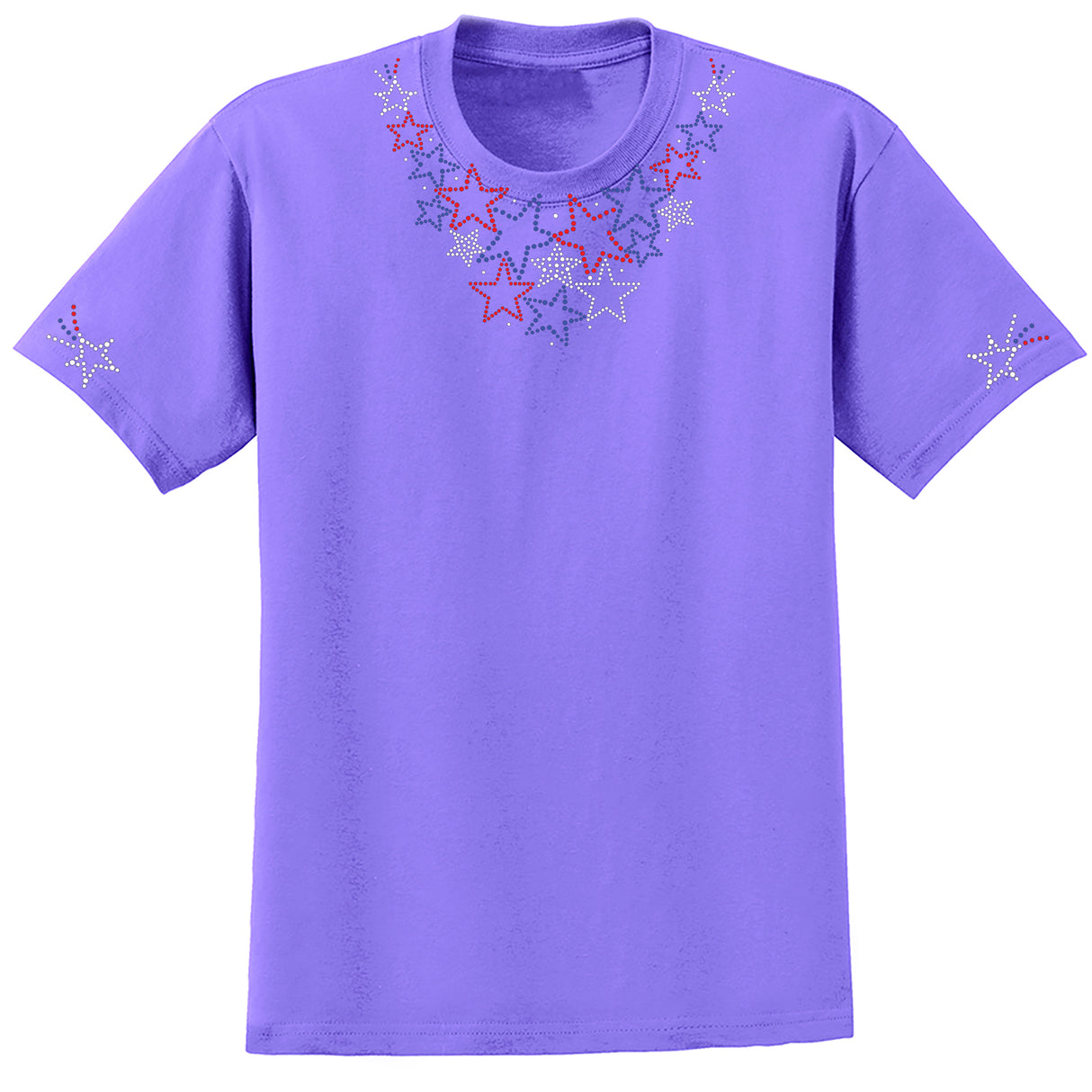 Americana Shooting Stars Basic T-Shirt
