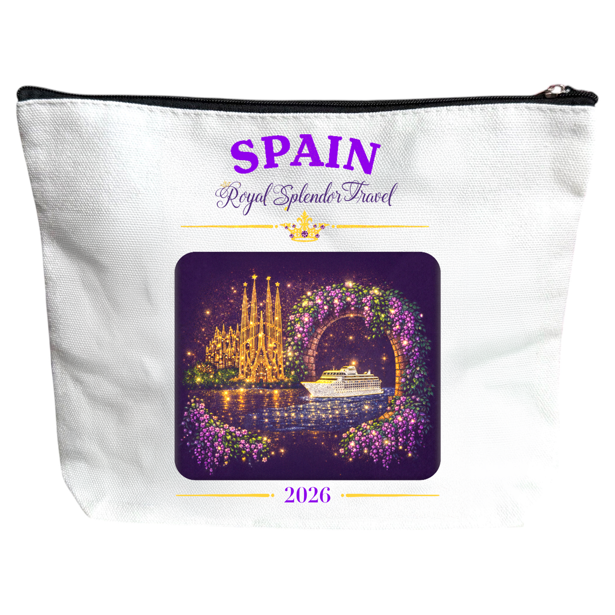 Spain Makeup Bag