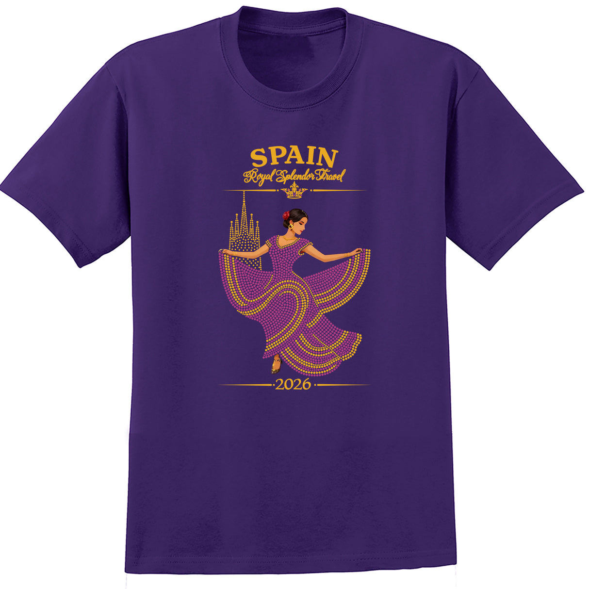 Spanish Dancer Basic T-Shirt