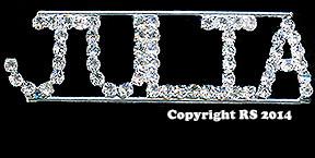 Julia Rhinestone Pin Rhinestone Pin Brooch Bling