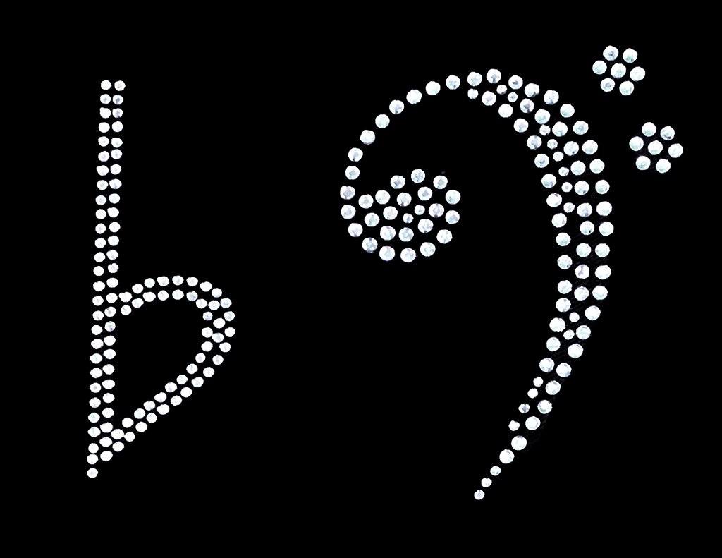 Music Notes Set of 2 Clothing Transfer Apparel Conde