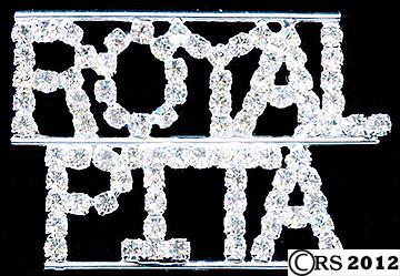 Royal Pita Rhinestone Pin Rhinestone Pin Brooch Bling