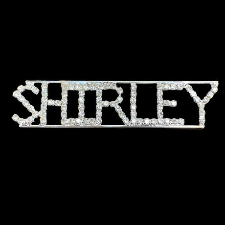 Shirley Rhinestone Pin Rhinestone Pin Brooch Bling