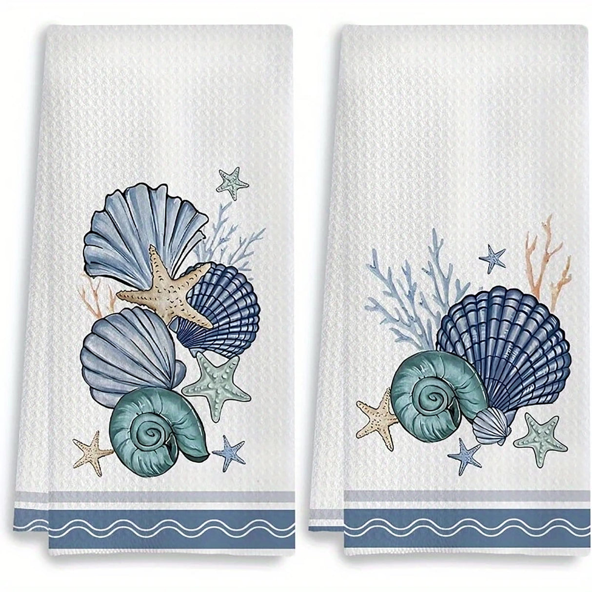 Coastal Kitchen Towels