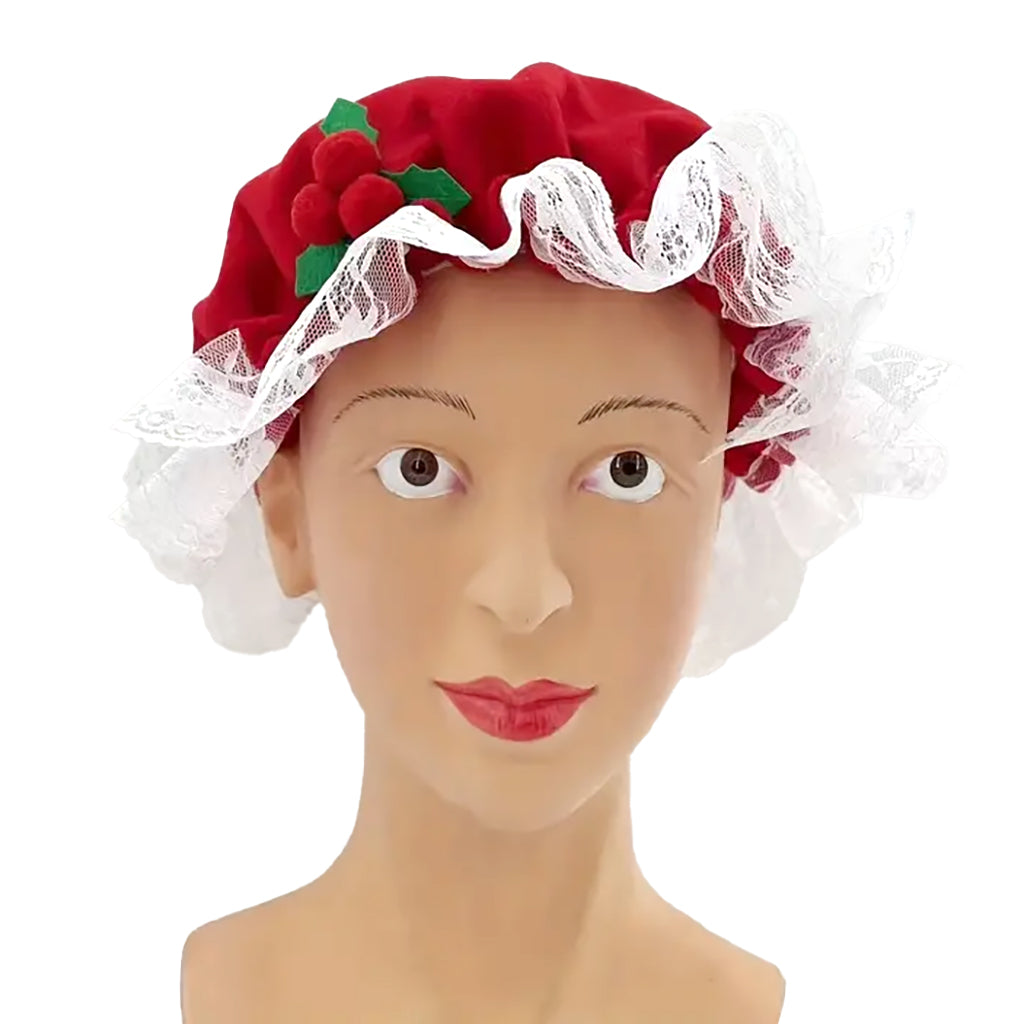 Christmas Red Bonnet