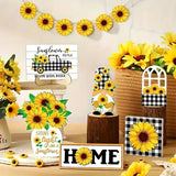 22PCS Sunflower Decoration Set