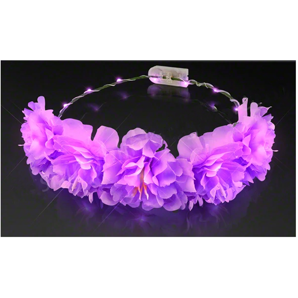 Light-up Flower Crown Halo Headband