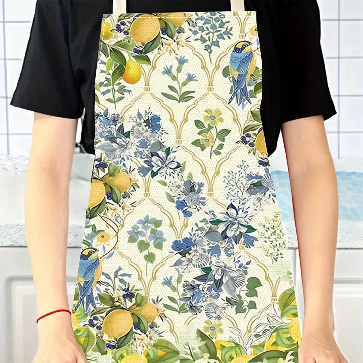 Lemon Flower Apron