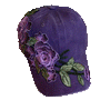 Ladies Flower Embroider Baseball Hat