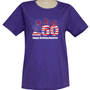 250 American Birthday Short Sleeve Scoop Neck