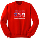 250 American Birthday Sweatshirt