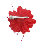 Glitter Rose Hairclip