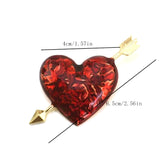 Heart Shaped Fashion Pin