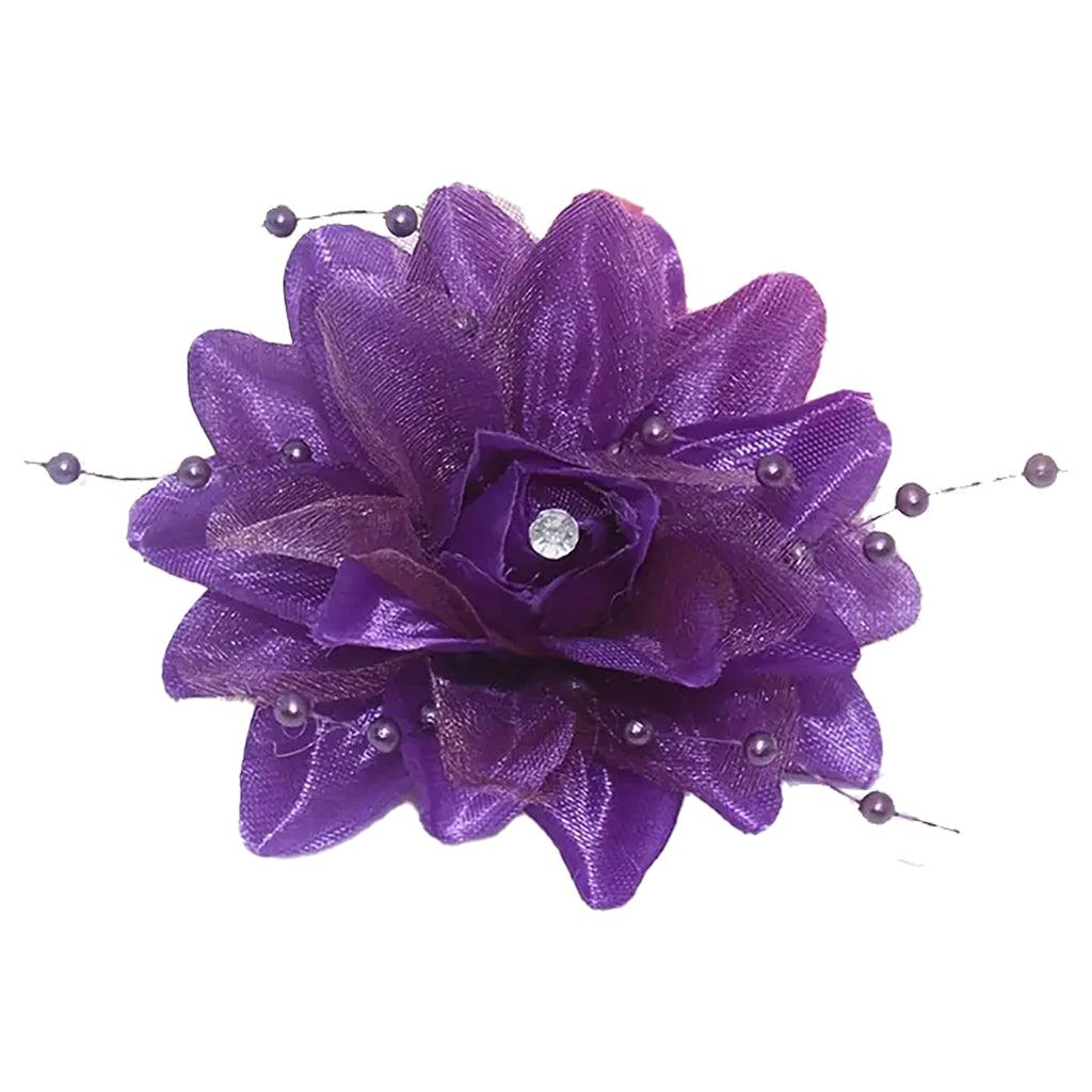 Glitter Rose Hairclip