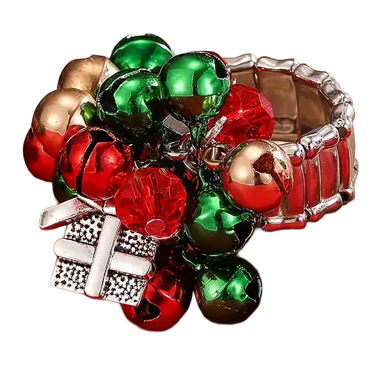 Christmas Gift Box Adjustable Ring