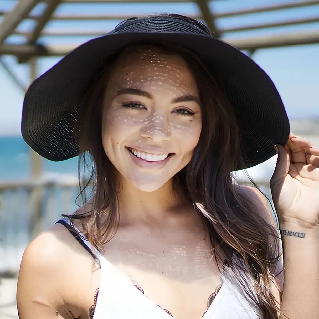 Straw Visor Sun Hat