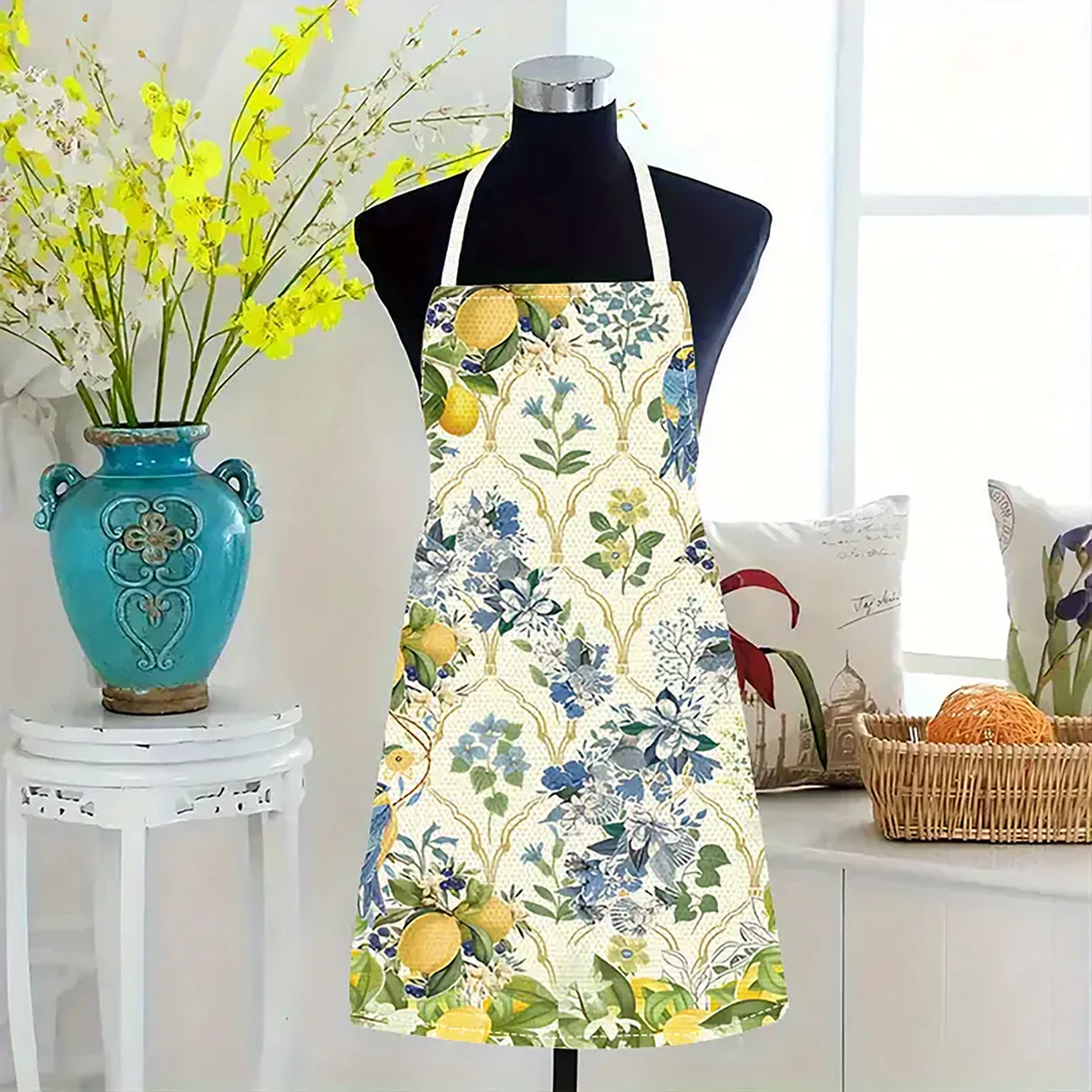 Lemon Flower Apron