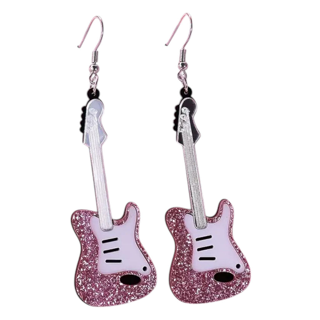 Gladys Guitar Earrings