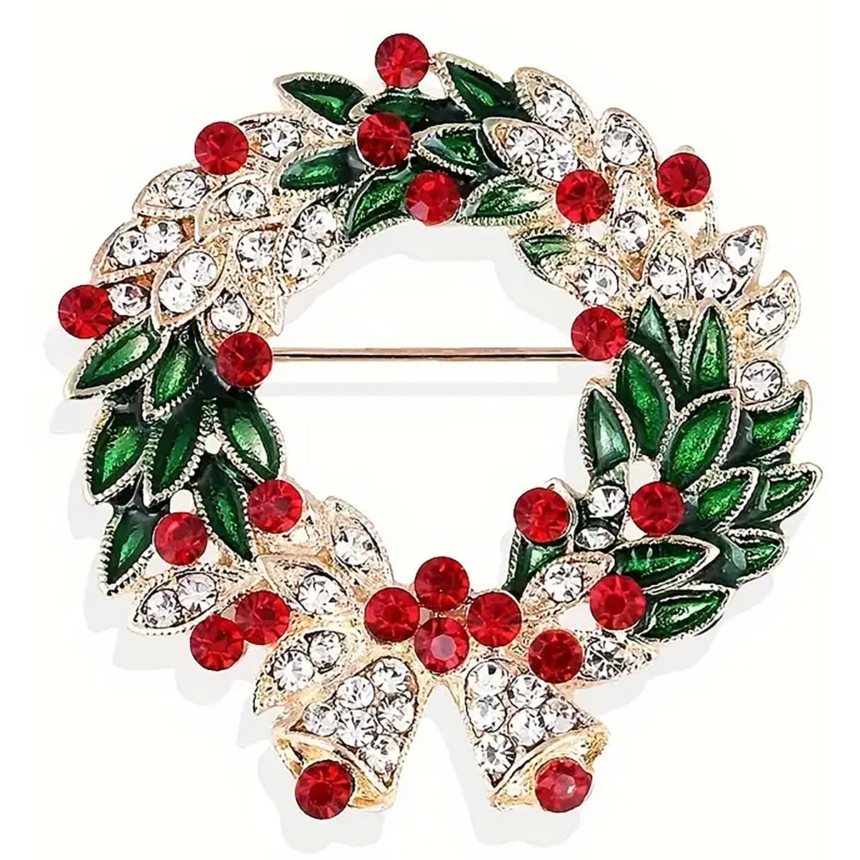 Xmas Bell Brooch