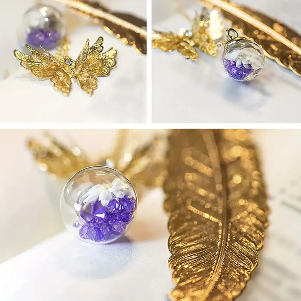 Feather 3D Butterfly Pendant