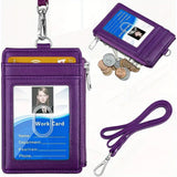 Leatherette Badge Holder