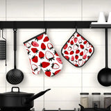 Strawberry Potholder Set