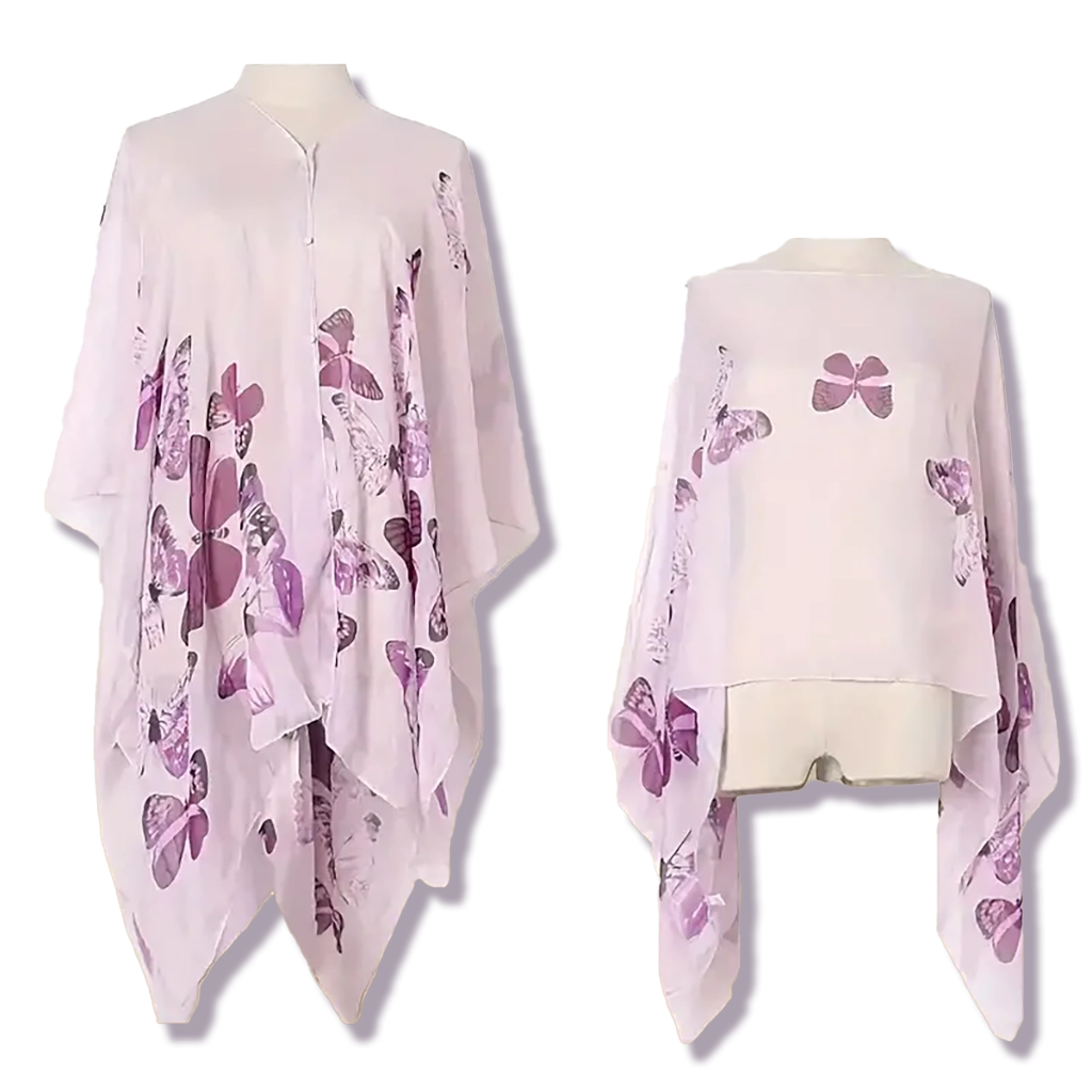 Bethany Butterfly Poncho