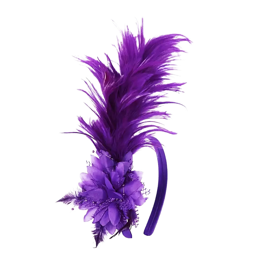 Mandy Feather Headband