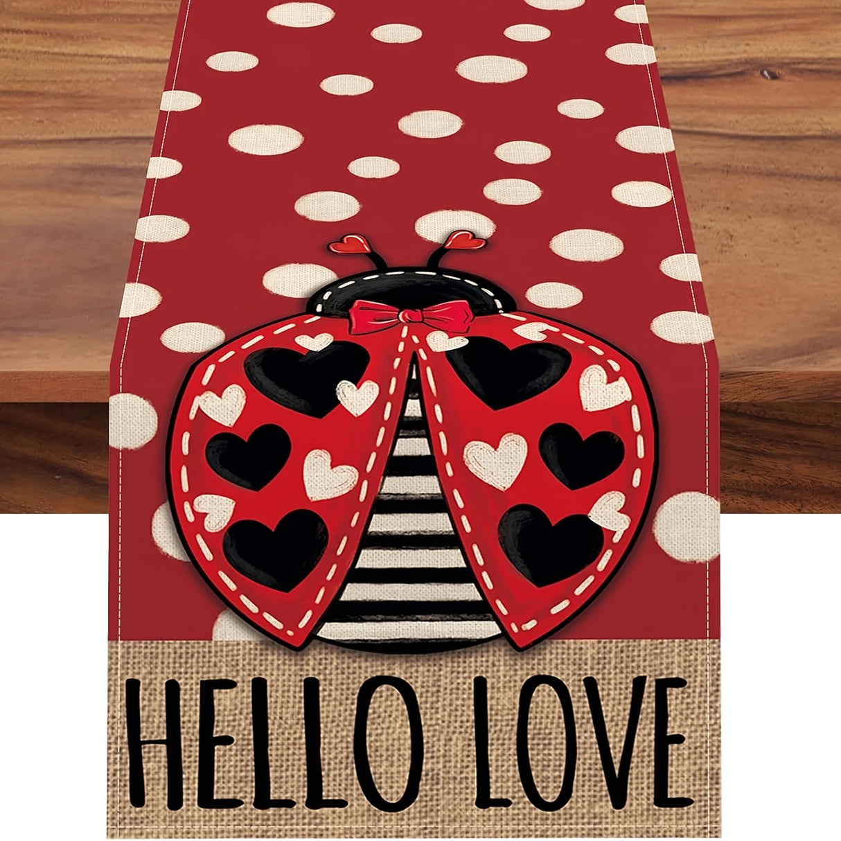 Ladybug Table Runner