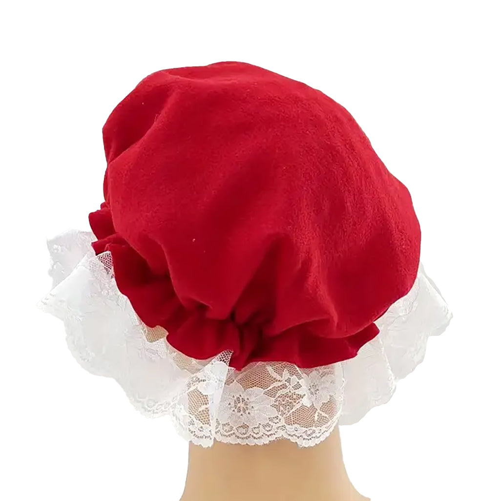 Christmas Red Bonnet