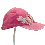 Ladies Flower Beads Baseball Hat