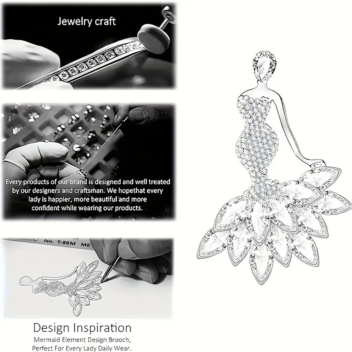 Mermaid Fashion Pin