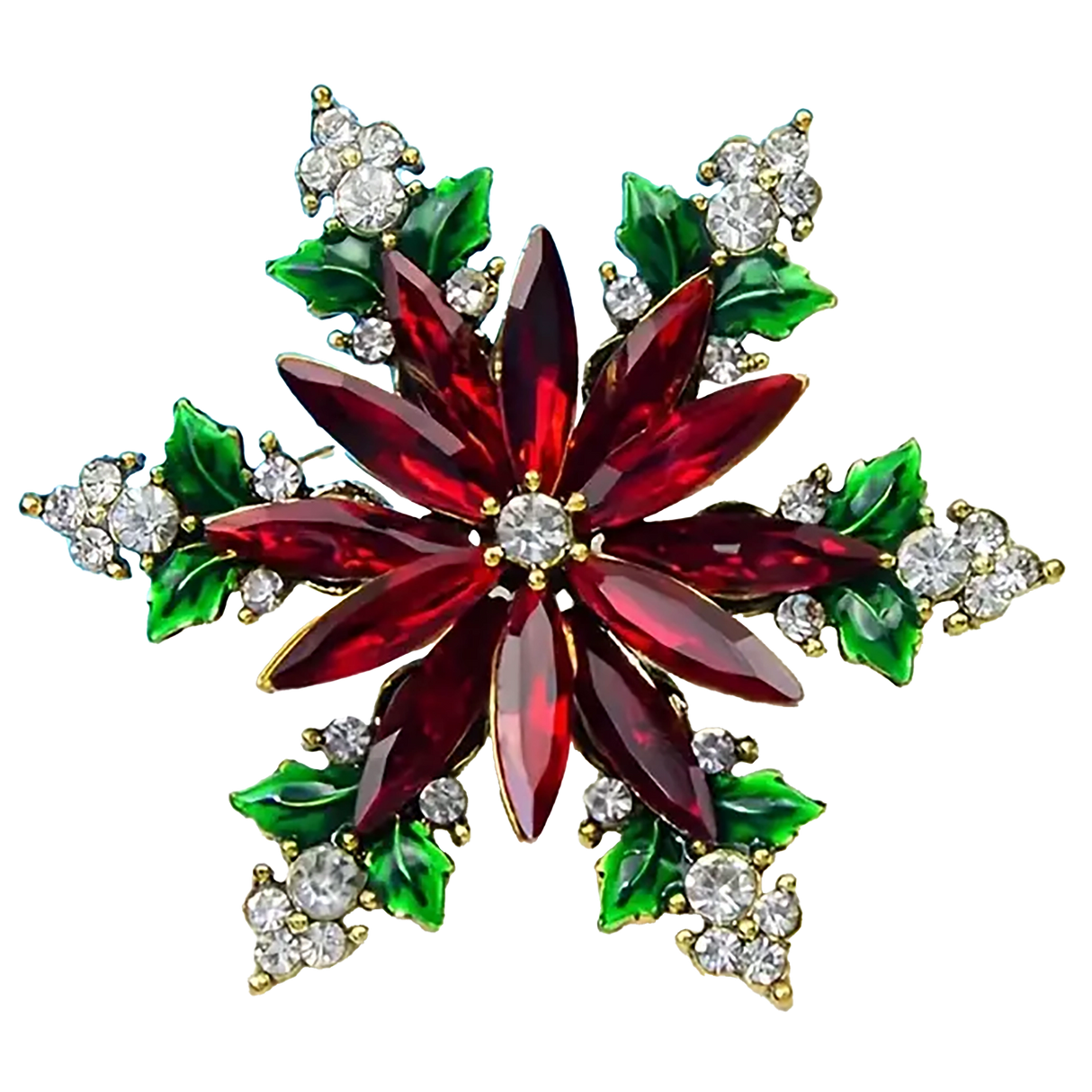 Sarah Snowflake Brooch