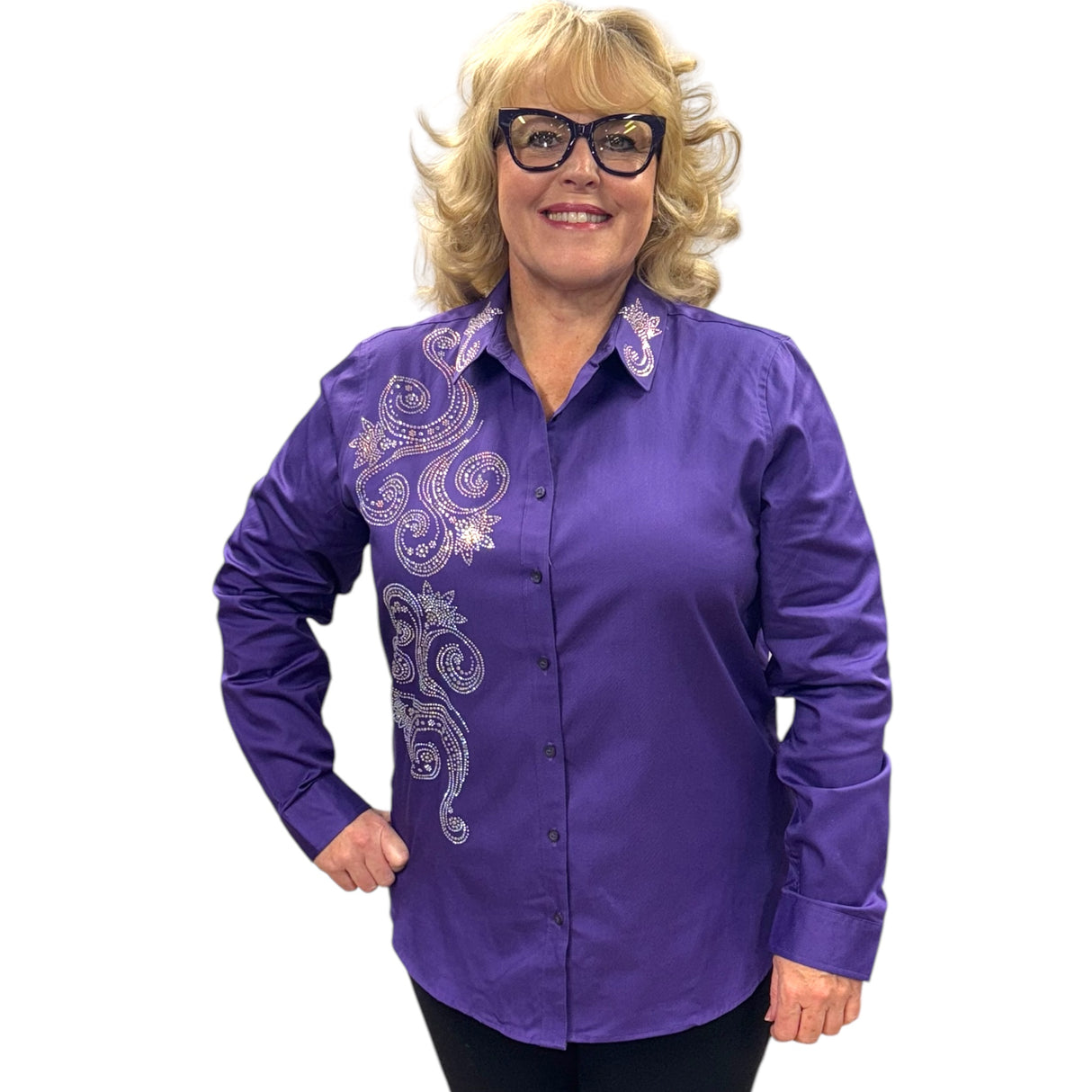 Brin Long Sleeve Button Down