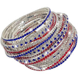 Americana Multi Bracelet Set of 20