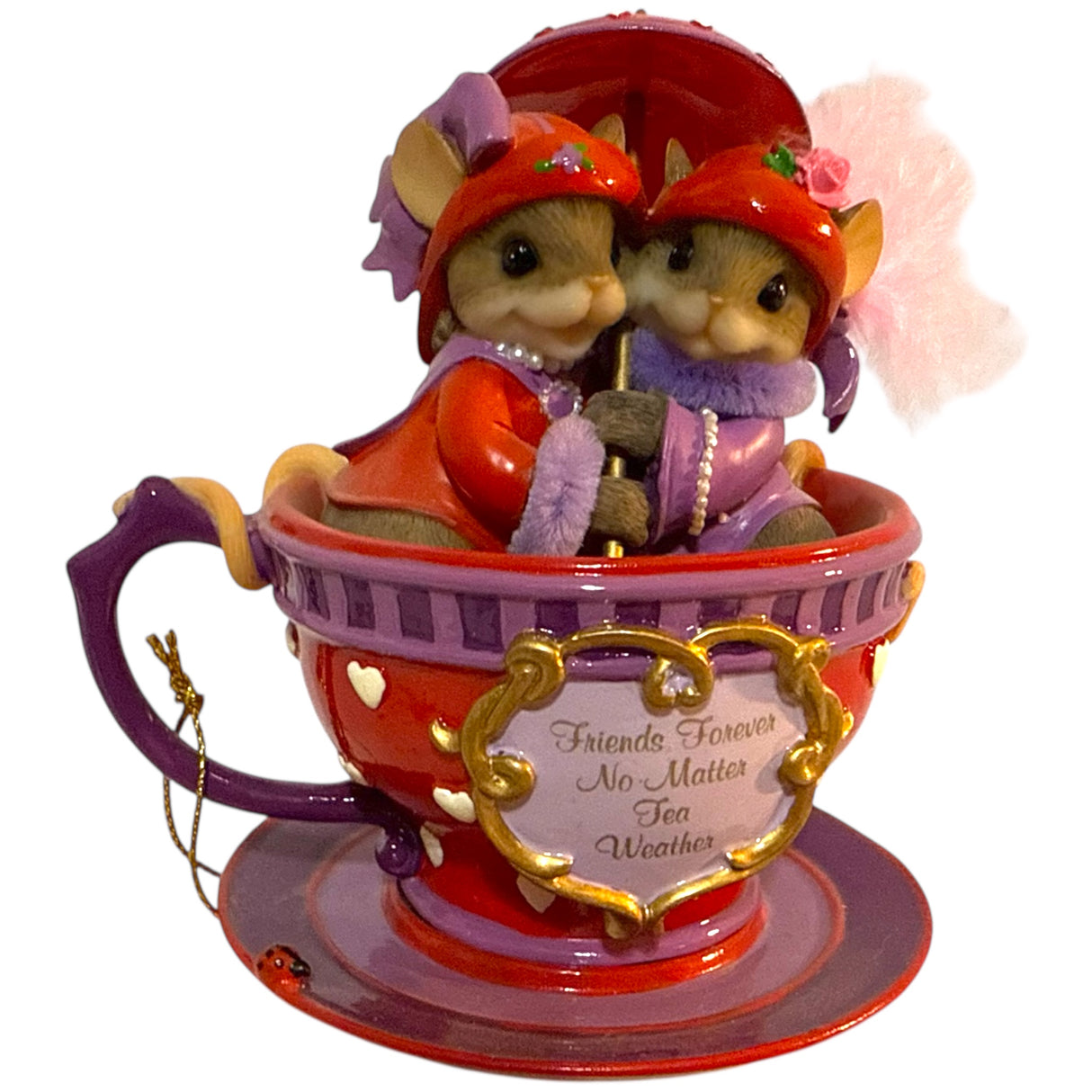 Charming Tails - Freinds Forever No Matter Tea Weather