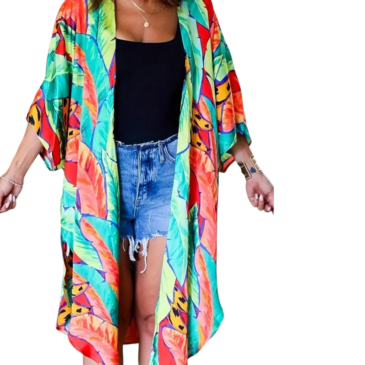 Toes in the Sand Kimono