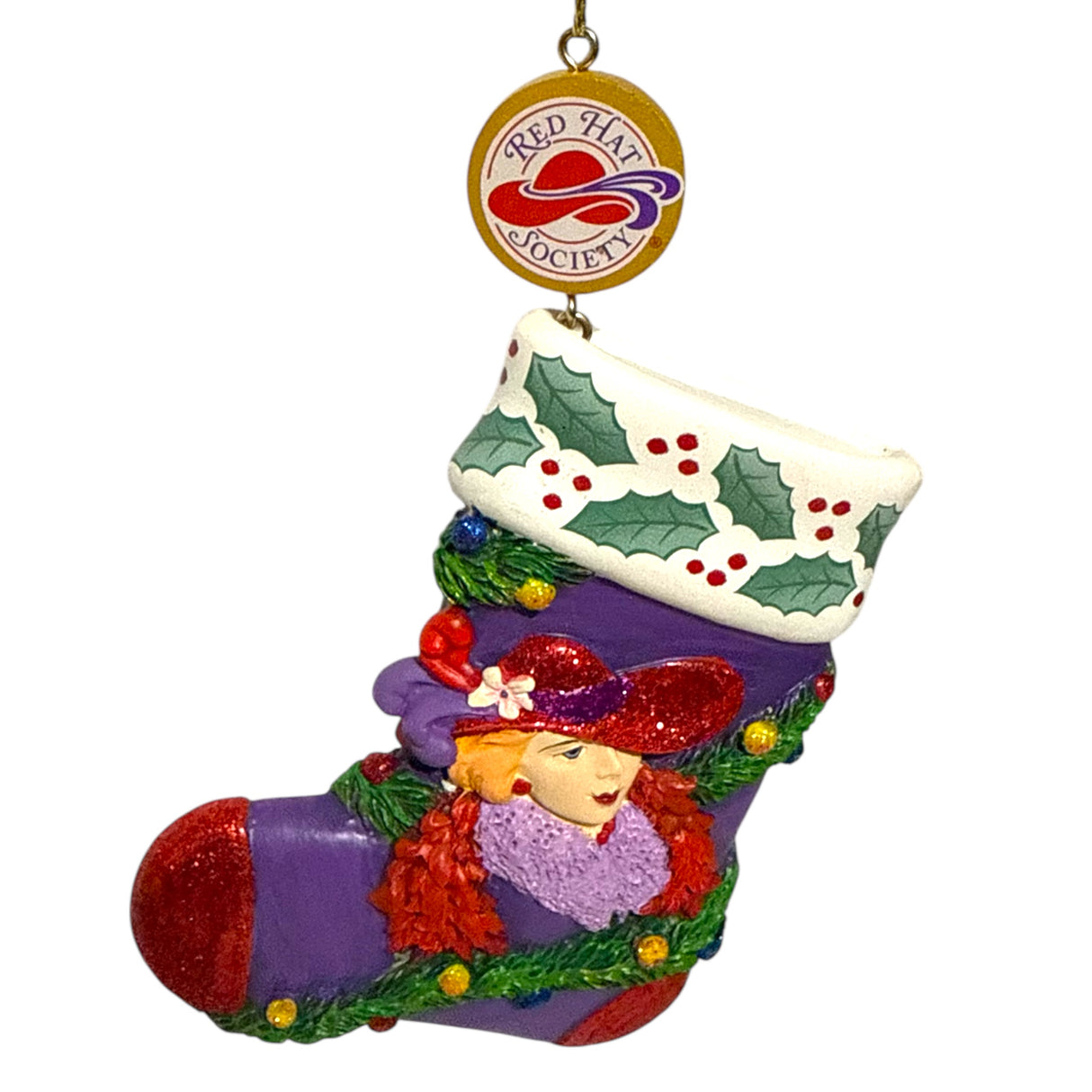Danbury Mint - Ruby's Stocking Star Ornament