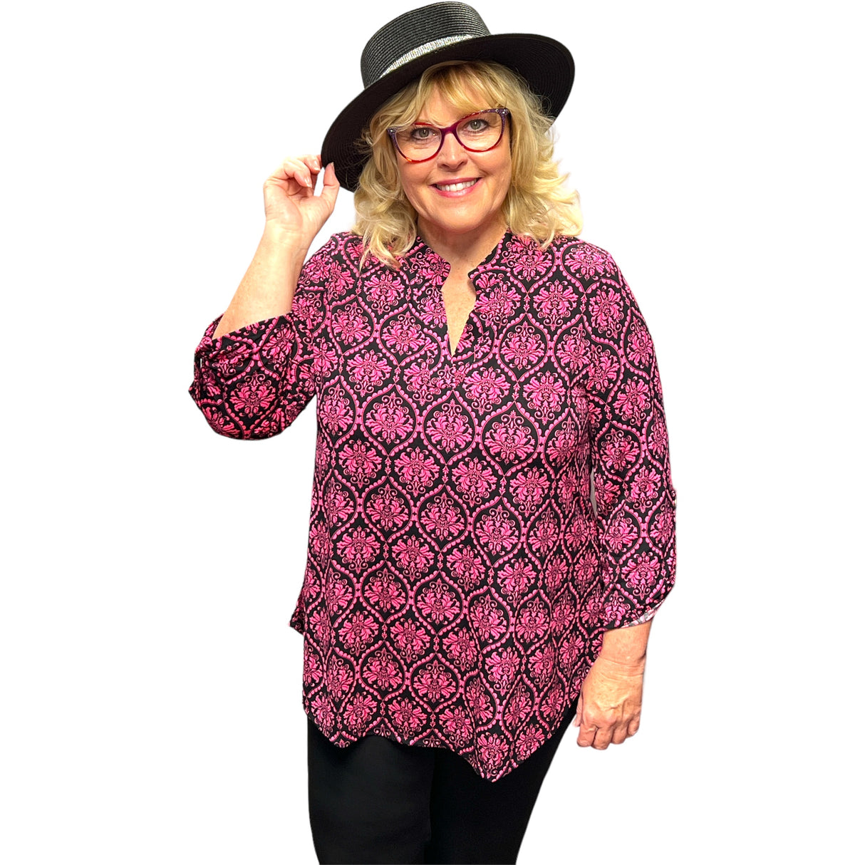 Regal Spoonflower Fashion Top