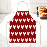 Valentine's Day Linen Apron