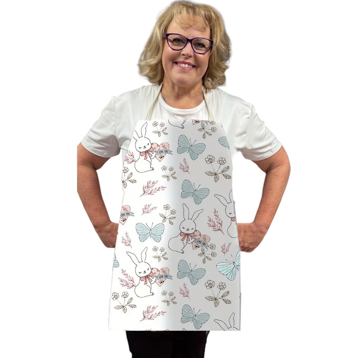 Easter Linen Apron