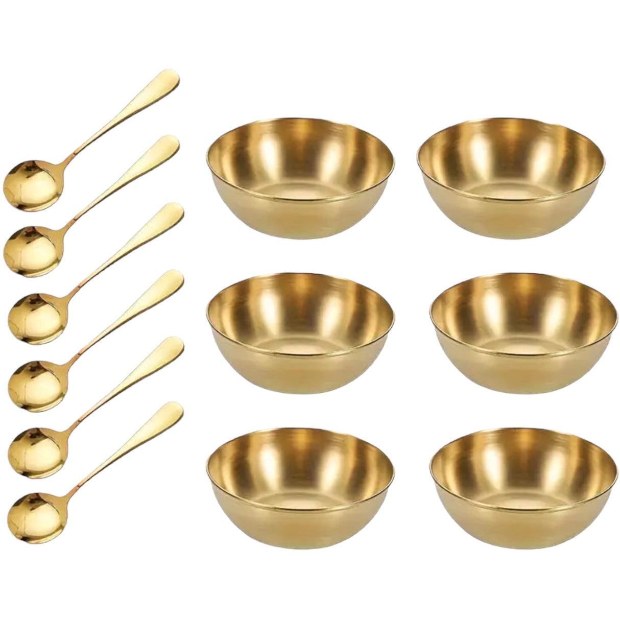 Condiment Dish Set with Spoons