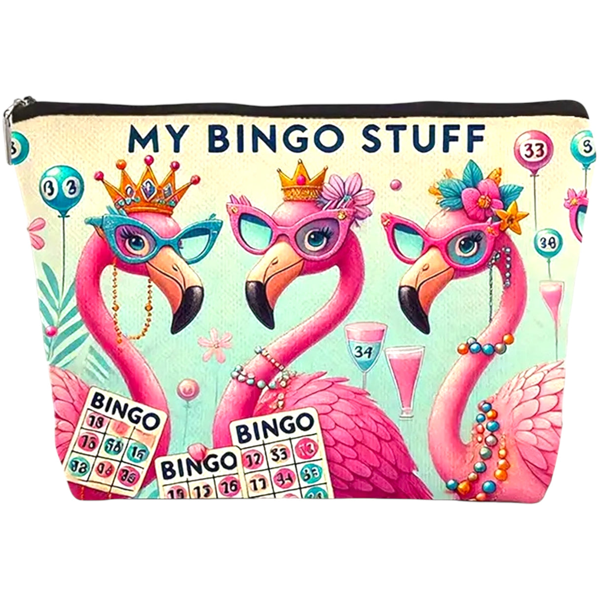 Flamingo Bingo Bag