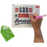 God Bless America Diamond Art Kit